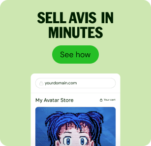Sell your avatars on Sellfy